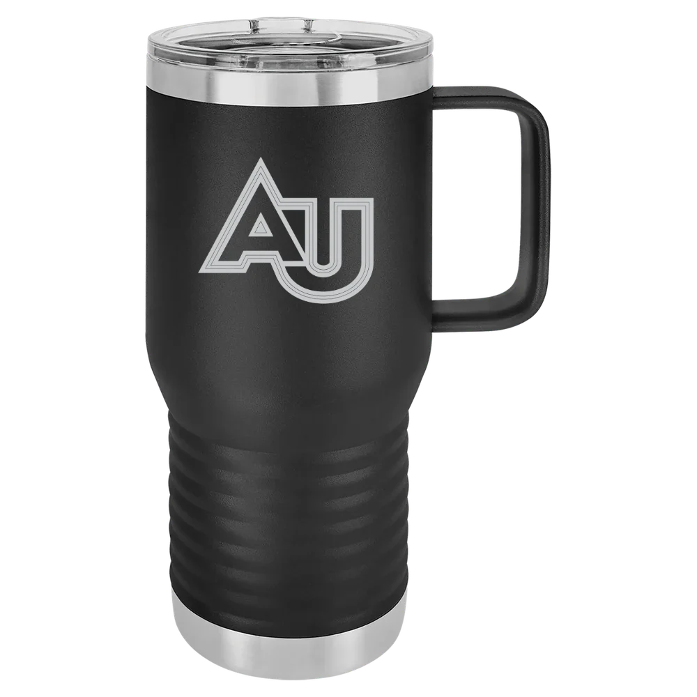 Adelphi University Polar Camel 20 oz. Travel Mug with Slider Lid