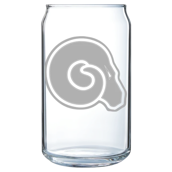 Albany State University (Georgia) Polar Camel 16 oz. Can Glass