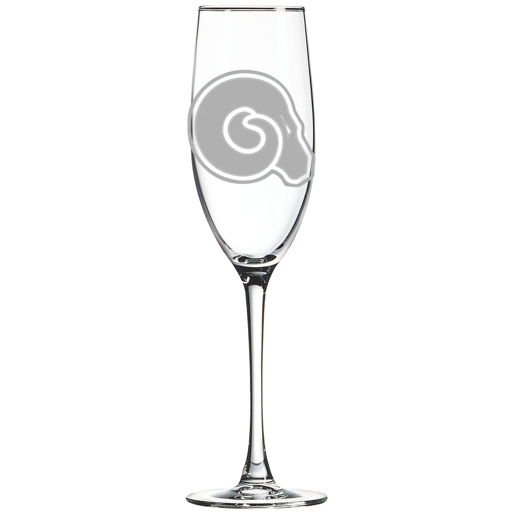 Albany State University (Georgia) Polar Camel 8 oz. Champagne Flute