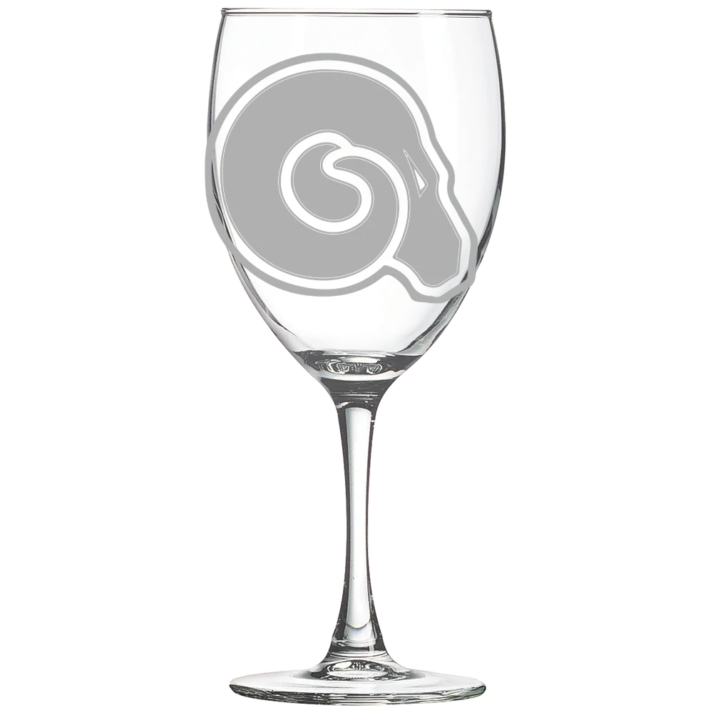 Albany State University (Georgia) Polar Camel 10 1/2 oz. Wine Glass