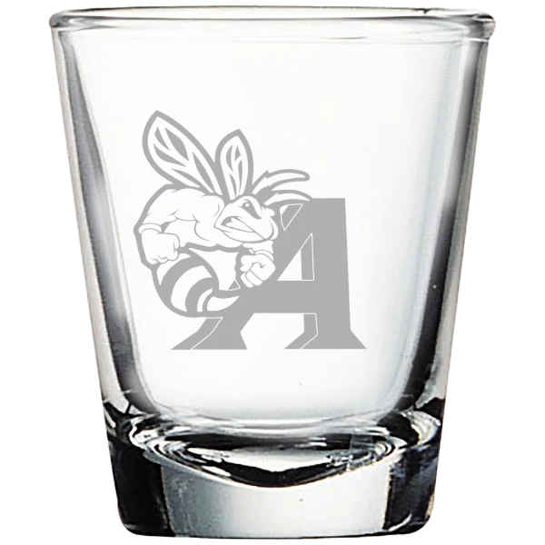 Allen University Polar Camel 1.7 oz. Shot Glass