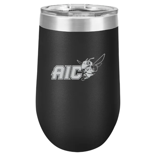 American International College Polar Camel 16 oz. Stemless Wine Tumbler