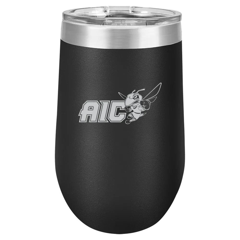 American International College Polar Camel 16 oz. Stemless Wine Tumbler