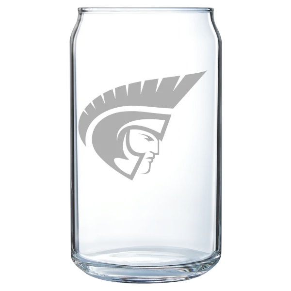 Anderson University (South Carolina) Polar Camel 16 oz. Can Glass