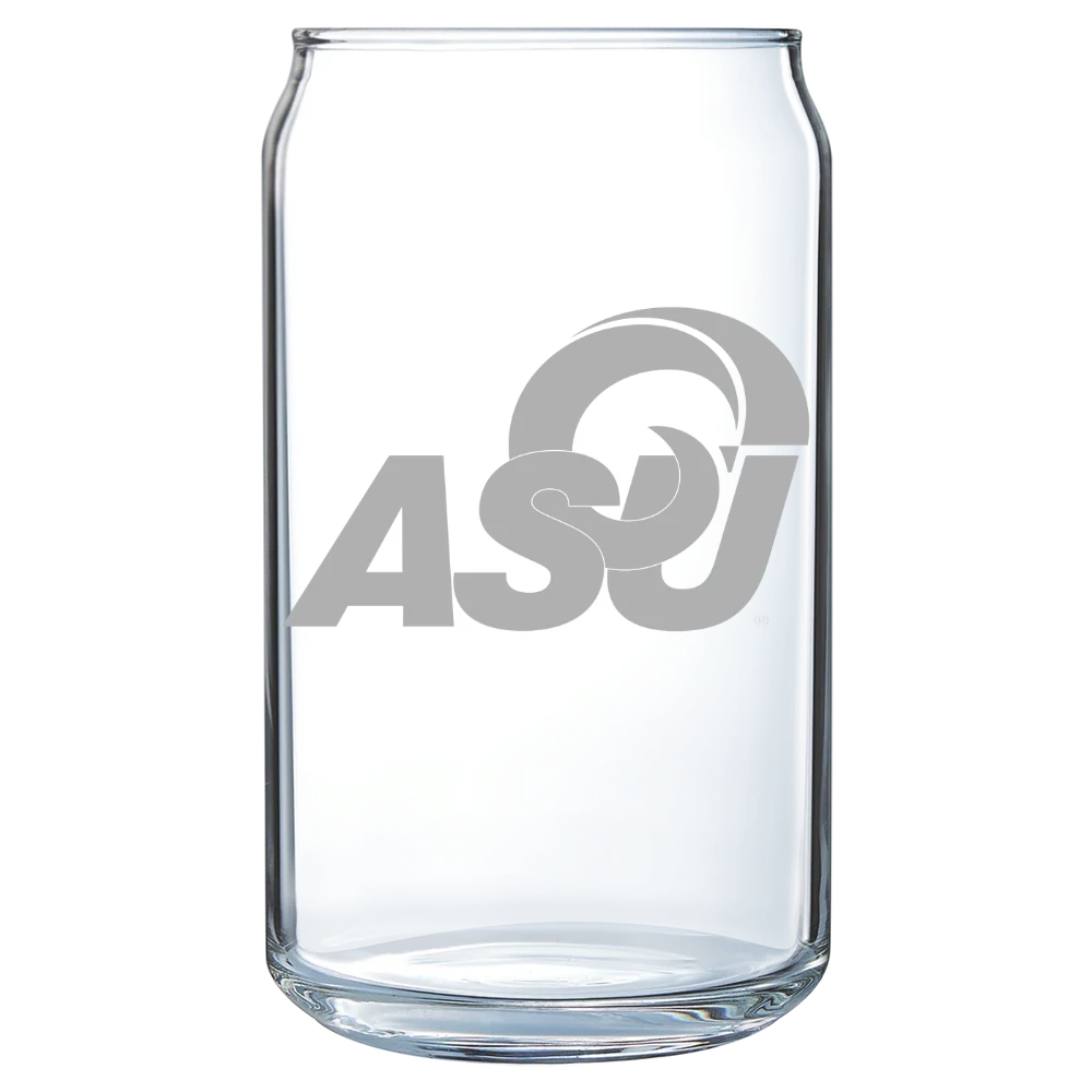 Angelo State University Polar Camel 16 oz. Can Glass