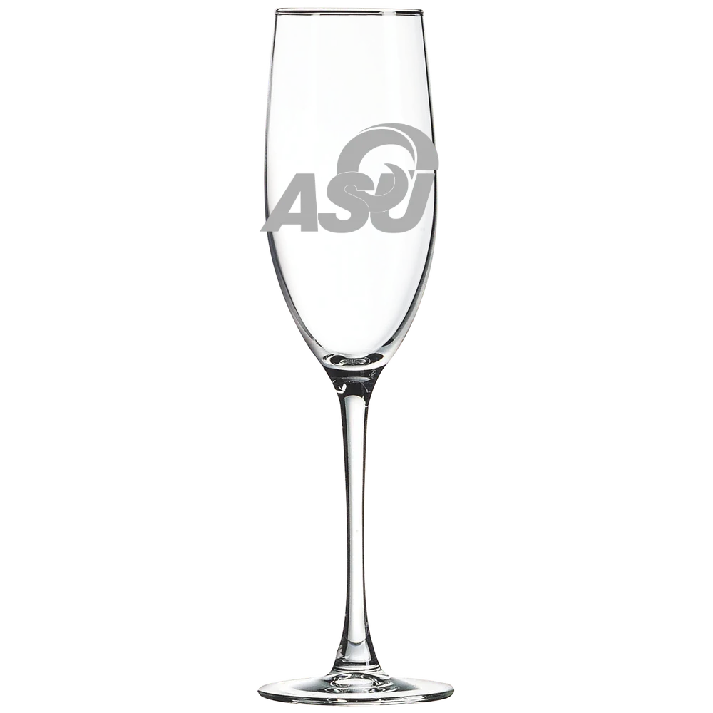 Angelo State University Polar Camel 8 oz. Champagne Flute