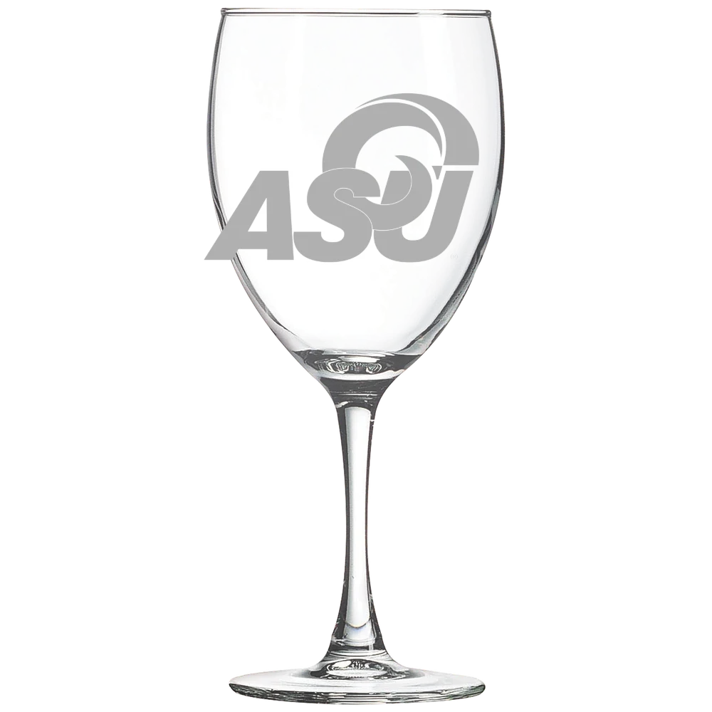 Angelo State University Polar Camel 10 1/2 oz. Wine Glass