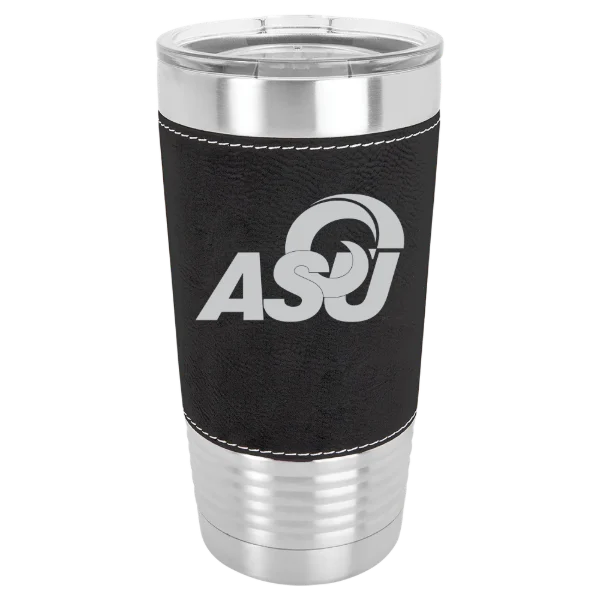 Angelo State University Polar Camel 20 oz. Leatherette Grip Tumbler with Standard Lid