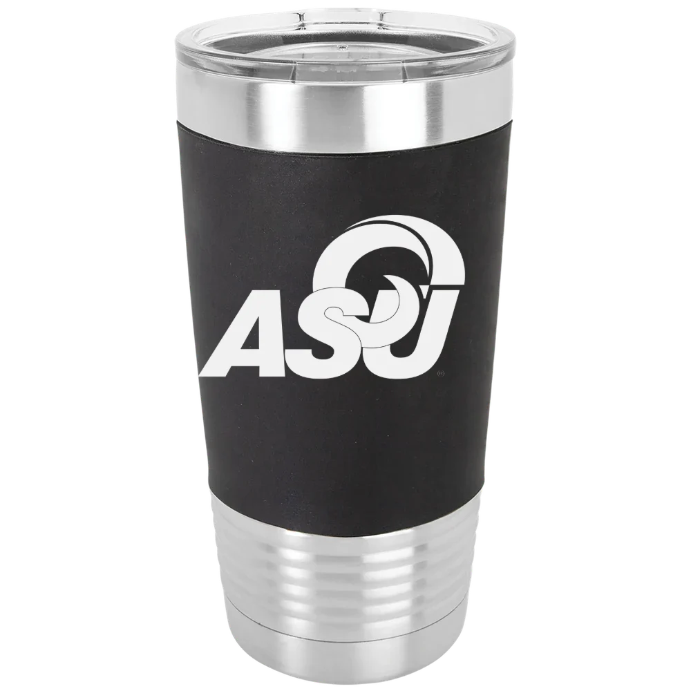 Angelo State University Polar Camel 20 oz. Silicone Grip Tumbler with Standard Lid