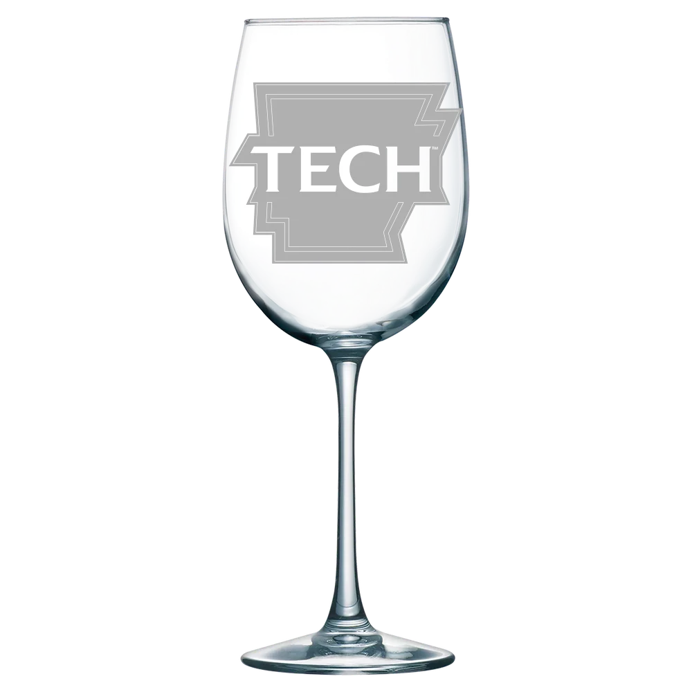 Arkansas Tech University Polar Camel 19 oz. Wine Glass