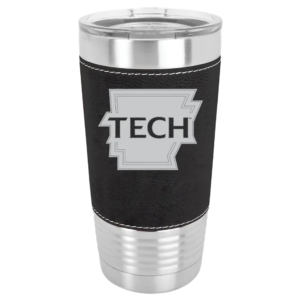 Arkansas Tech University Polar Camel 20 oz. Leatherette Grip Tumbler with Standard Lid