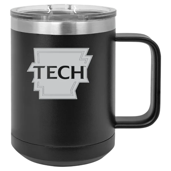 Arkansas Tech University Polar Camel 15 oz. Mug with Slider Lid