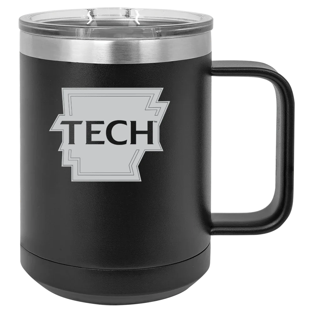 Arkansas Tech University Polar Camel 15 oz. Mug with Slider Lid