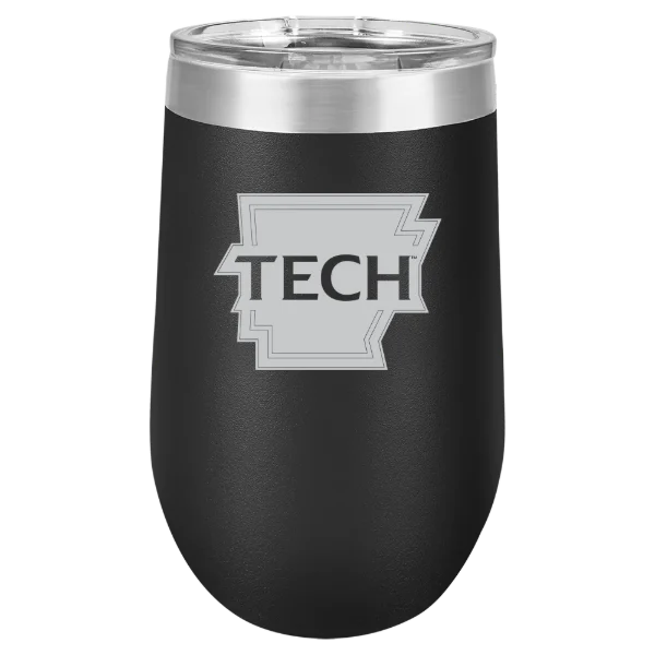 Arkansas Tech University Polar Camel 16 oz. Stemless Wine Tumbler
