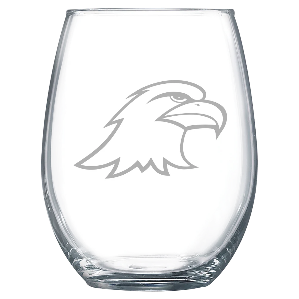Ashland University Polar Camel 15 oz. Stemless Wine Glass