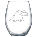 Ashland University Polar Camel 15 oz. Stemless Wine Glass