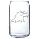 Ashland University Polar Camel 16 oz. Can Glass