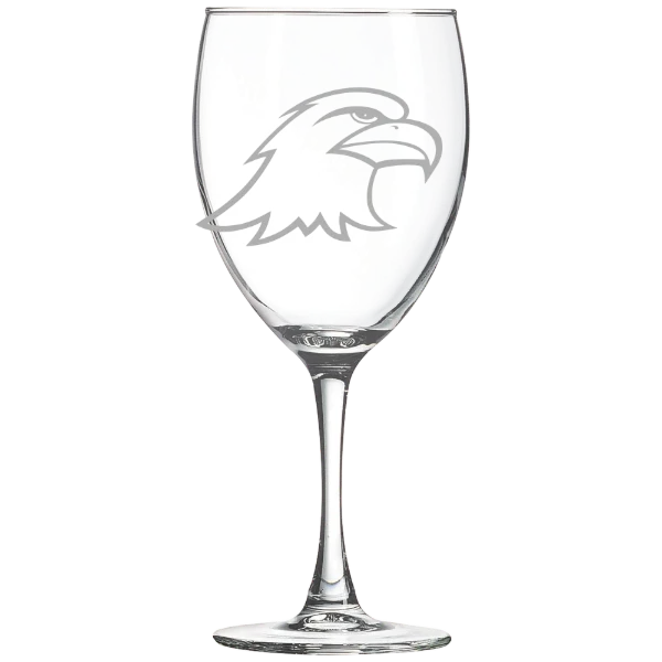 Ashland University Polar Camel 10 1/2 oz. Wine Glass