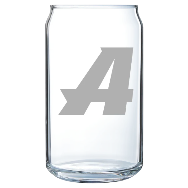 Assumption University Polar Camel 16 oz. Can Glass