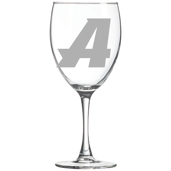 Assumption University Polar Camel 10 1/2 oz. Wine Glass