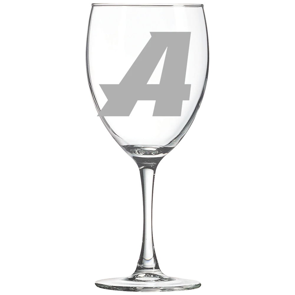 Assumption University Polar Camel 10 1/2 oz. Wine Glass
