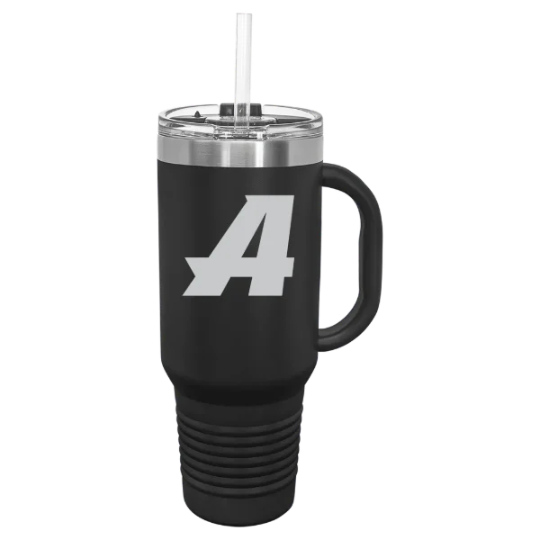 Assumption University Polar Camel 40 oz. Travel Mug with Snap Lid & Straw