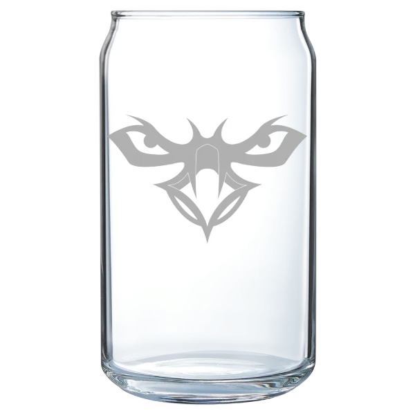Auburn University at Montgomery Polar Camel 16 oz. Can Glass