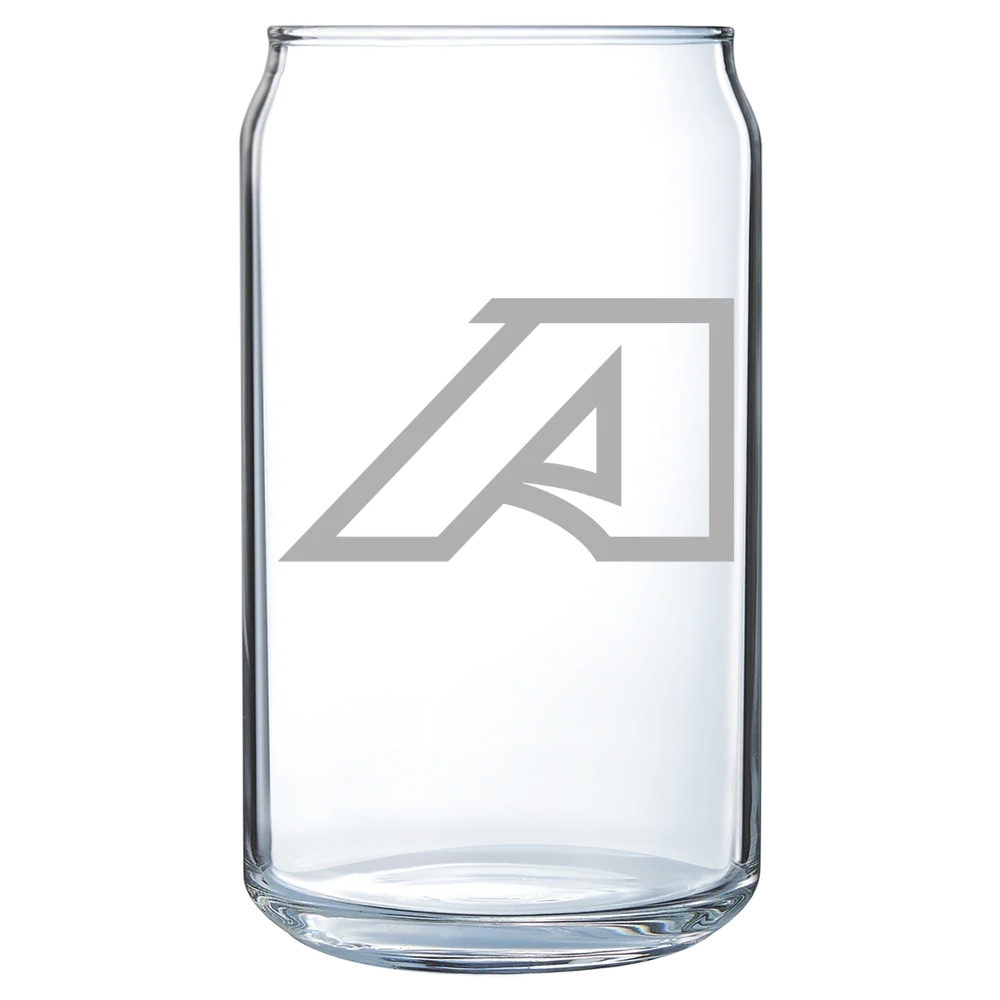 Augusta University Polar Camel 16 oz. Can Glass