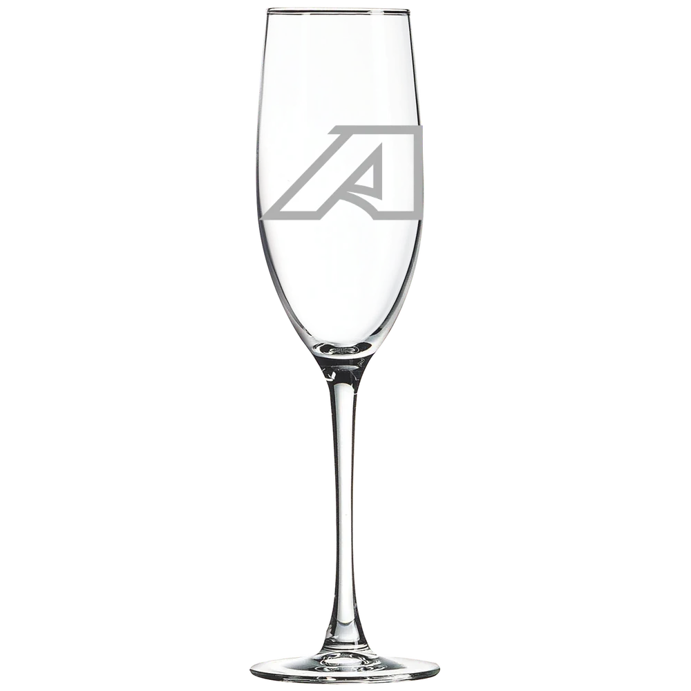 Augusta University Polar Camel 8 oz. Champagne Flute