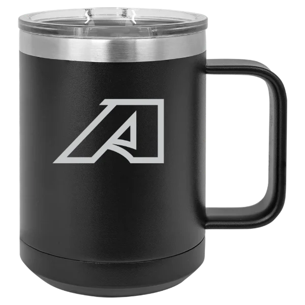 Augusta University Polar Camel 15 oz. Mug with Slider Lid