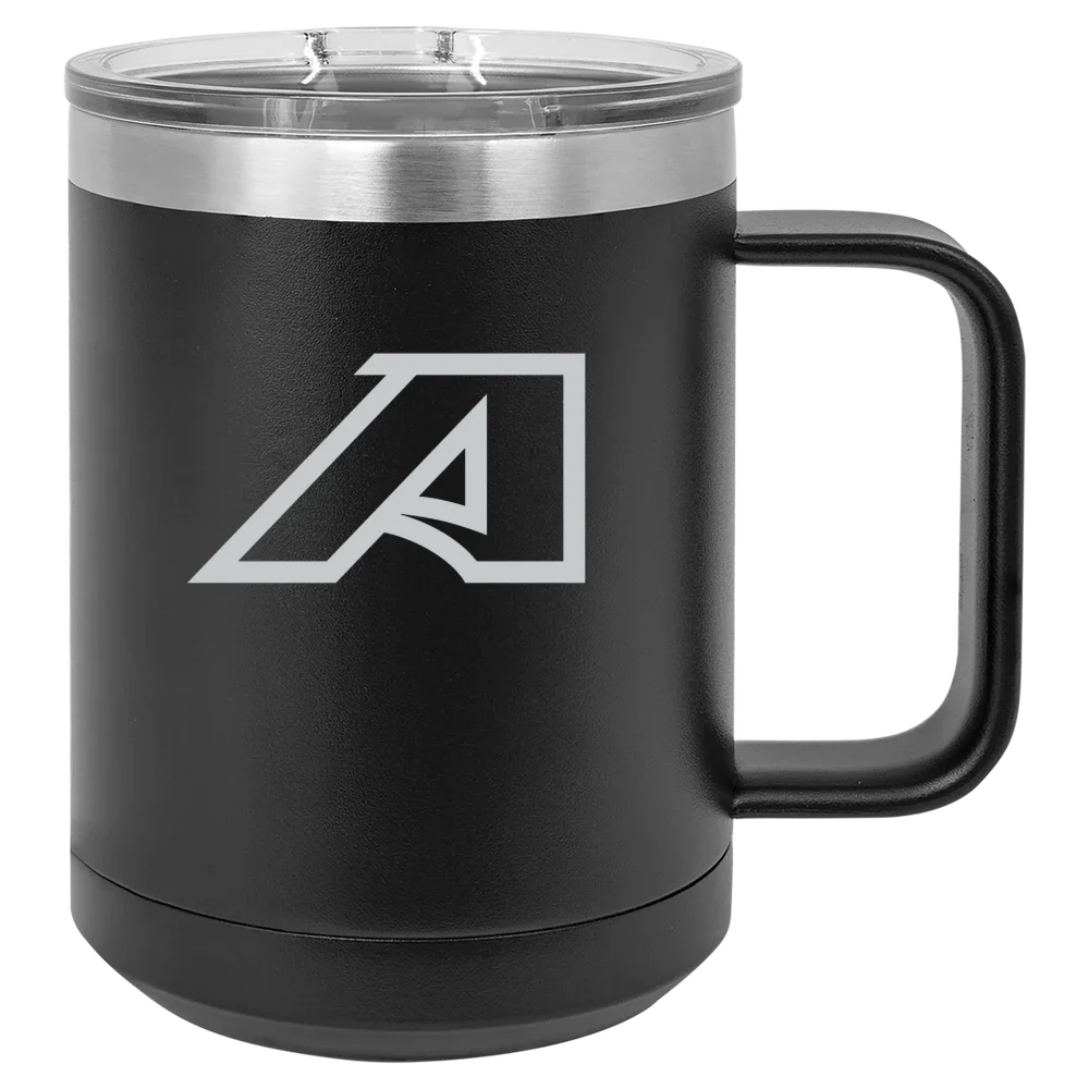 Augusta University Polar Camel 15 oz. Mug with Slider Lid