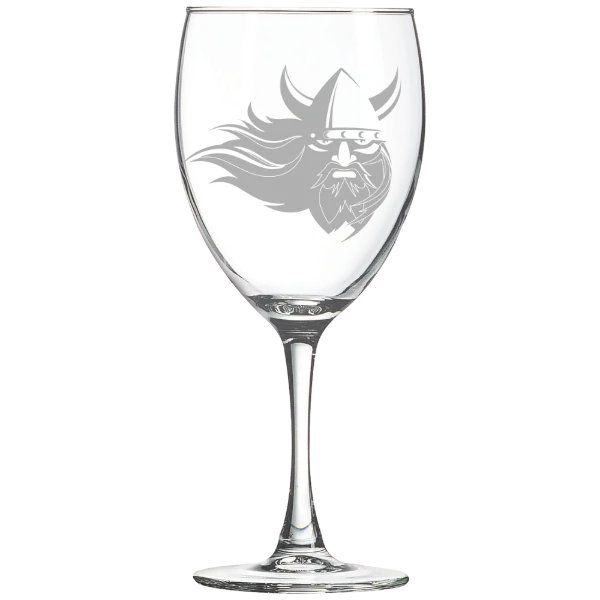 Augustana University (South Dakota) Polar Camel 10 1/2 oz. Wine Glass