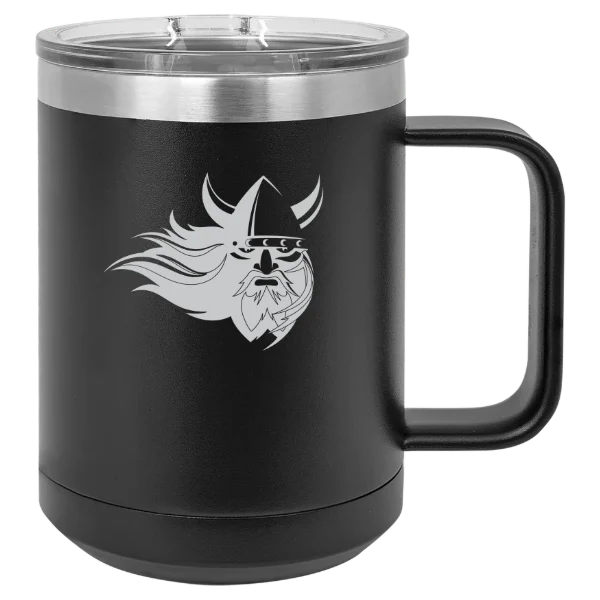 Augustana University (South Dakota) Polar Camel 15 oz. Mug with Slider Lid