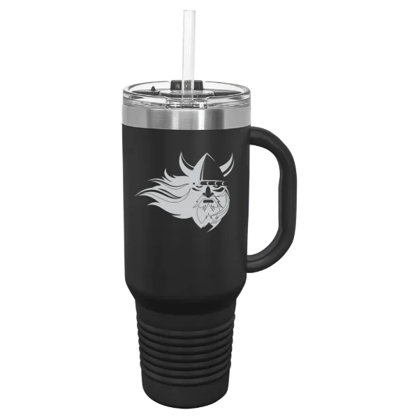 Augustana University (South Dakota) Polar Camel 40 oz. Travel Mug with Snap Lid & Straw