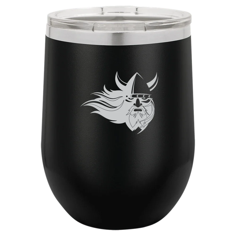 Augustana University (South Dakota) Polar Camel 12 oz. Stemless Wine Tumbler