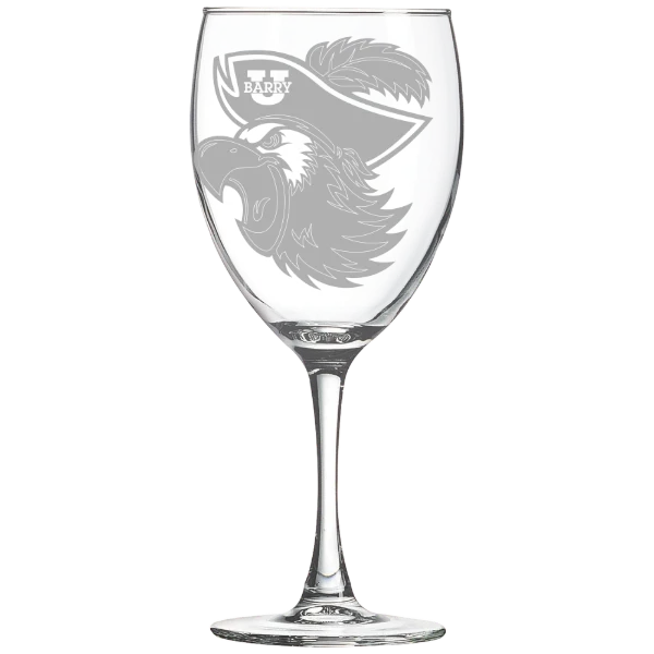 Barry University Polar Camel 10 1/2 oz. Wine Glass