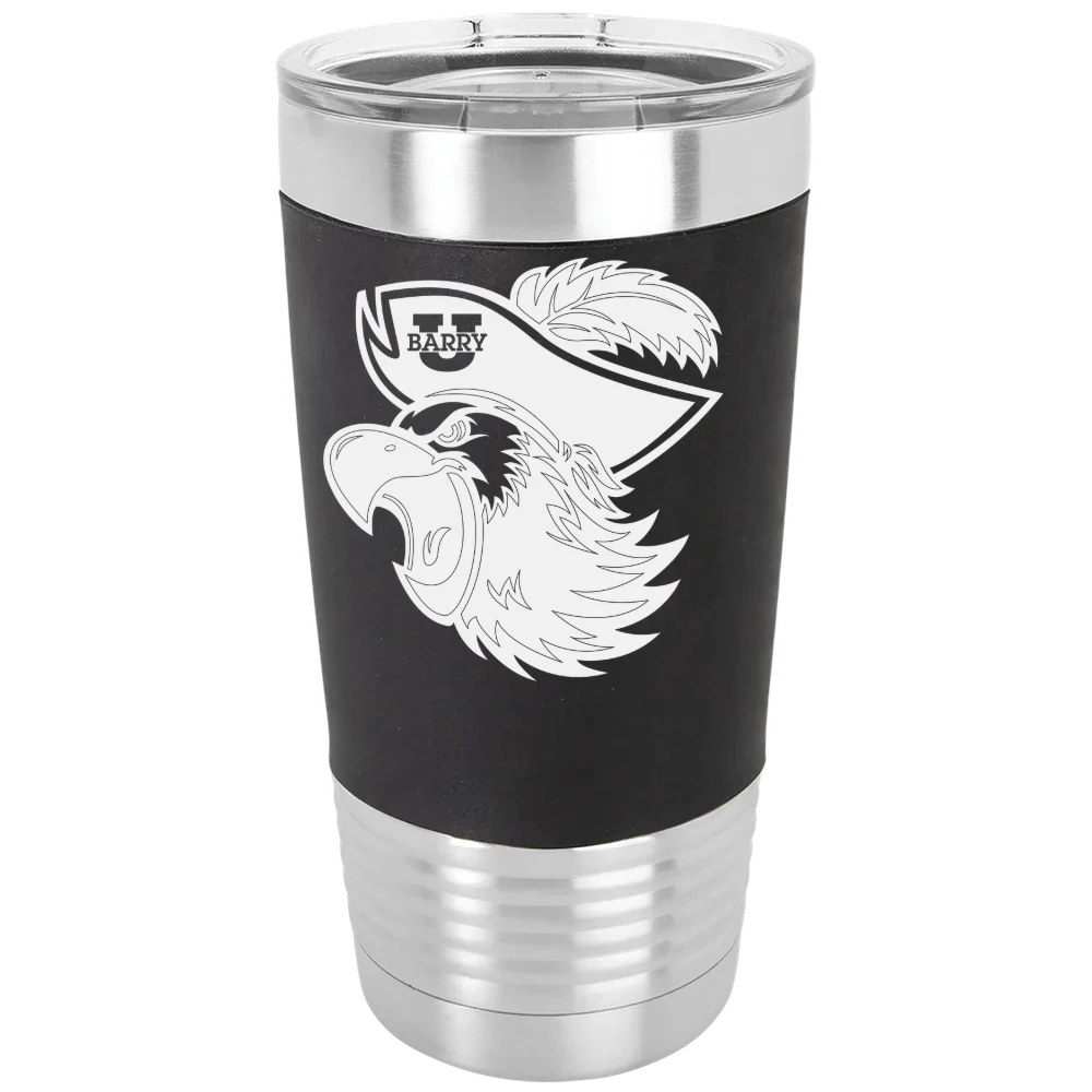 Barry University Polar Camel 20 oz. Silicone Grip Tumbler with Standard Lid