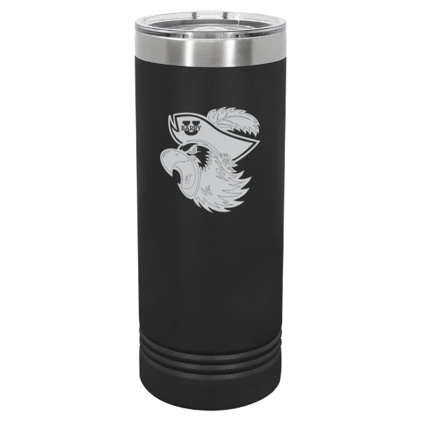 Barry University Polar Camel 22 oz. Skinny Tumbler with Slider Lid