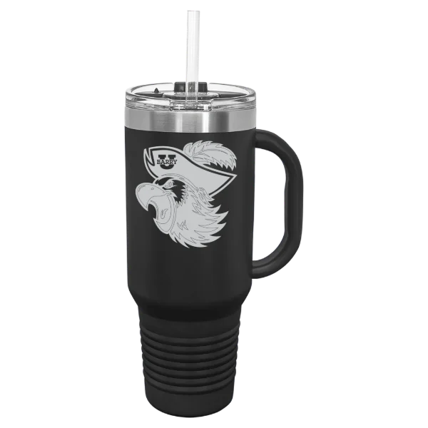 Barry University Polar Camel 40 oz. Travel Mug with Snap Lid & Straw