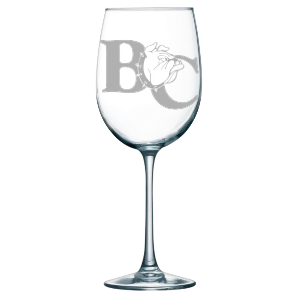 Barton College Polar Camel 19 oz. Wine Glass
