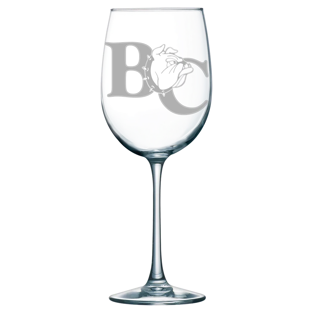 Barton College Polar Camel 19 oz. Wine Glass