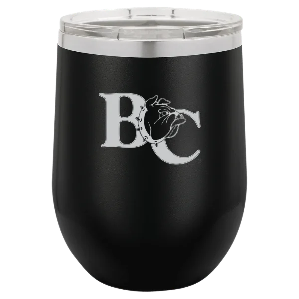 Barton College Polar Camel 12 oz. Stemless Wine Tumbler