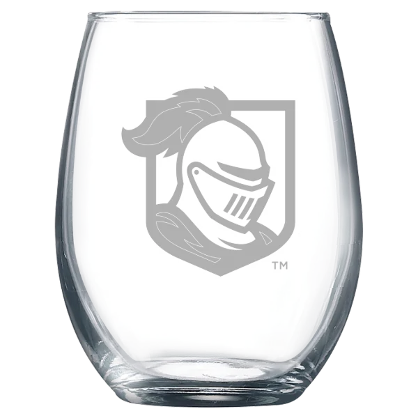 Belmont Abbey College Polar Camel 9 oz. Stemless Wine Glass