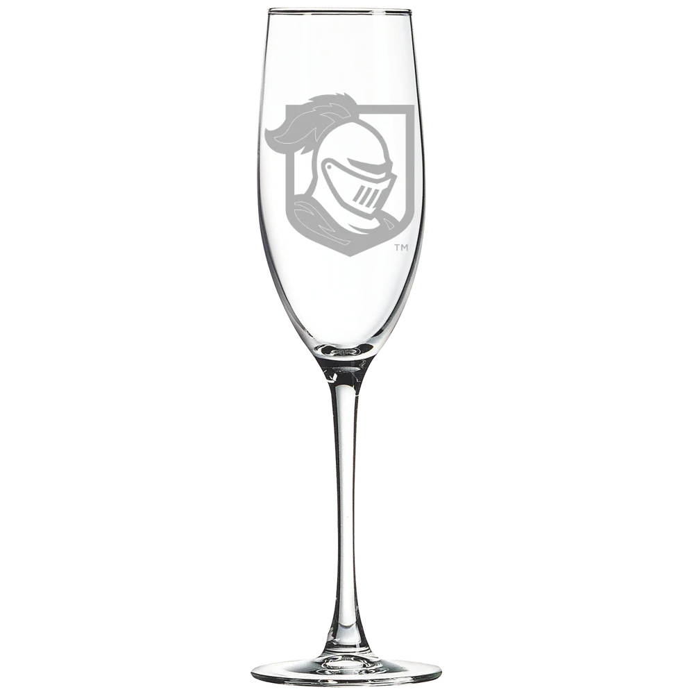 Belmont Abbey College Polar Camel 8 oz. Champagne Flute