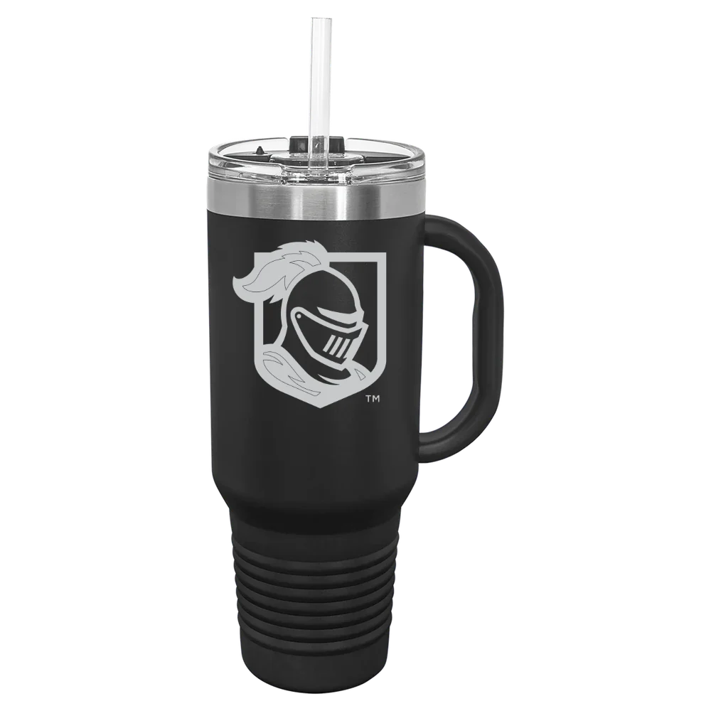 Belmont Abbey College Polar Camel 40 oz. Travel Mug with Snap Lid & Straw
