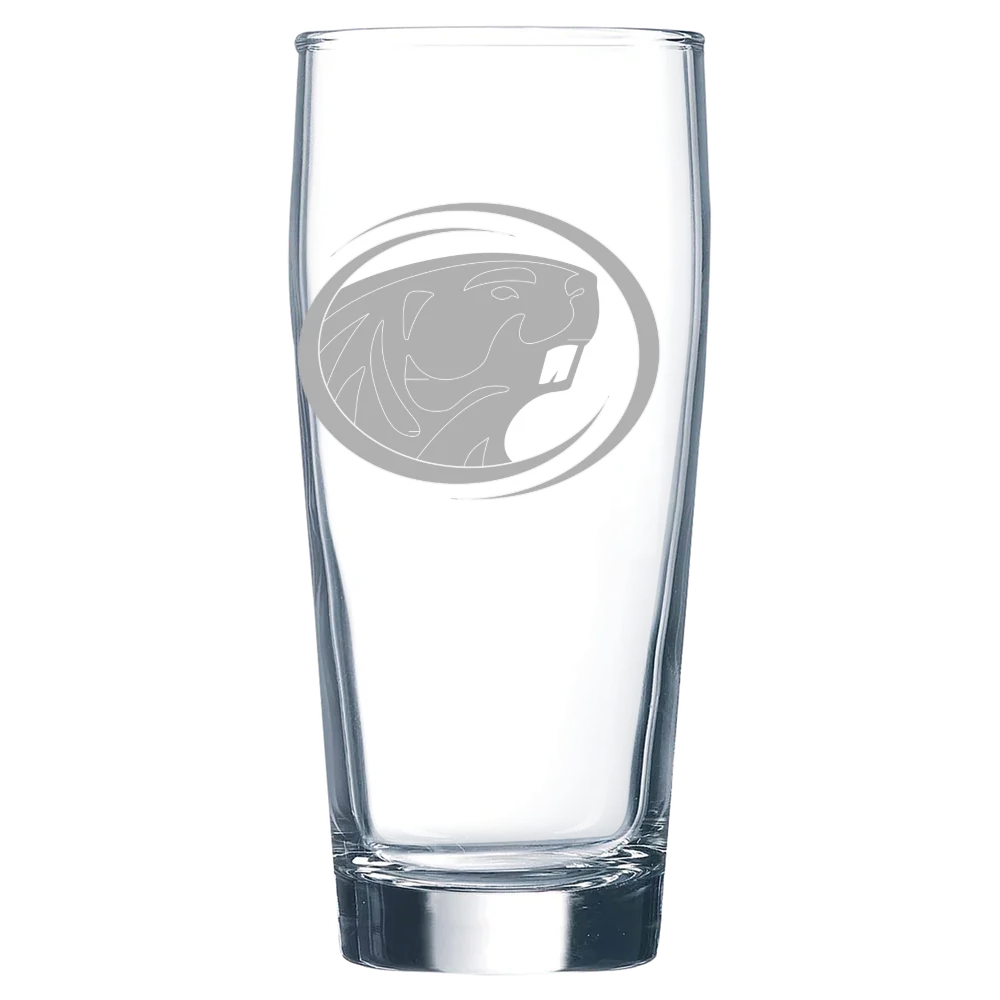 Bemidji State University Polar Camel 16 oz. Willi Becher Beer Glass