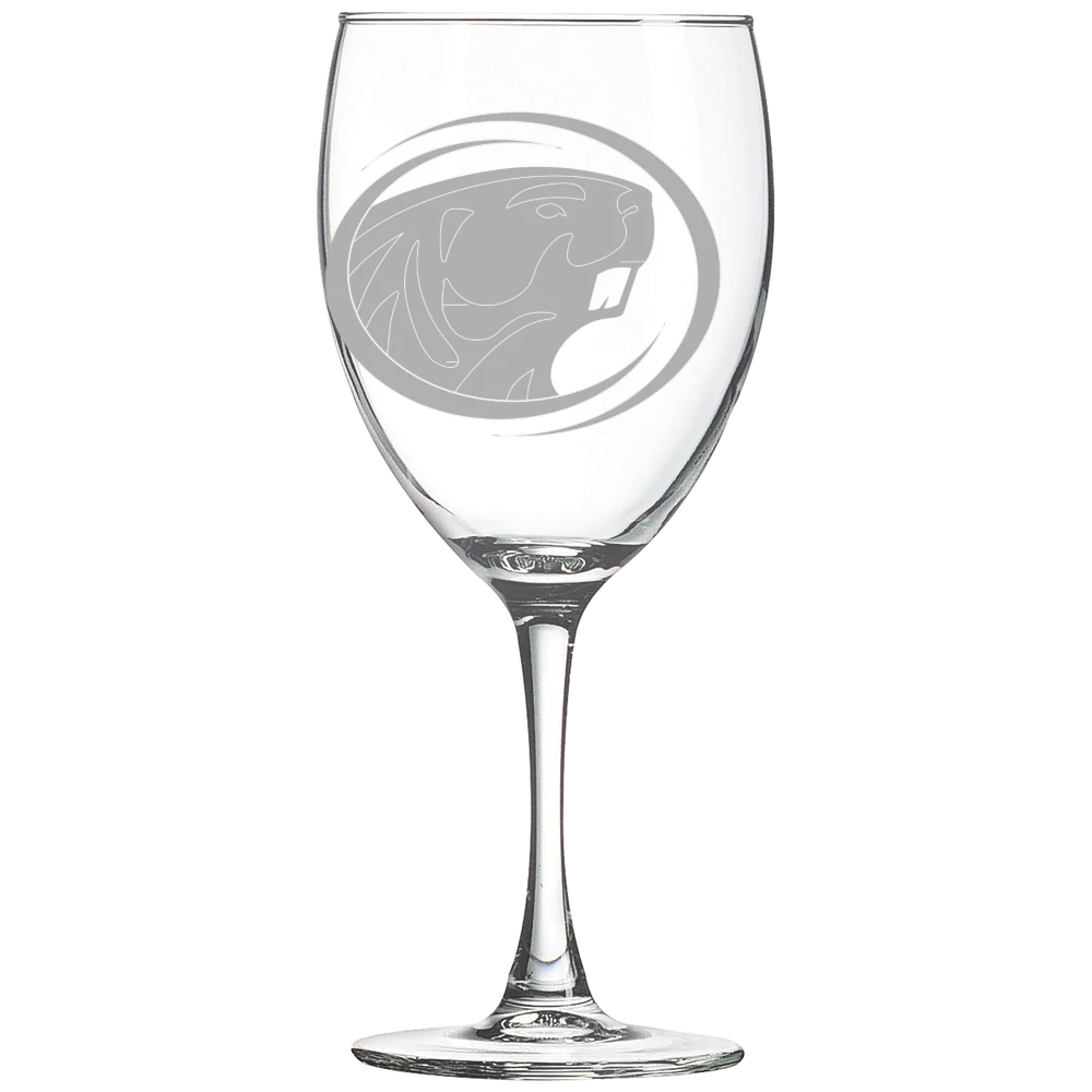 Bemidji State University Polar Camel 10 1/2 oz. Wine Glass
