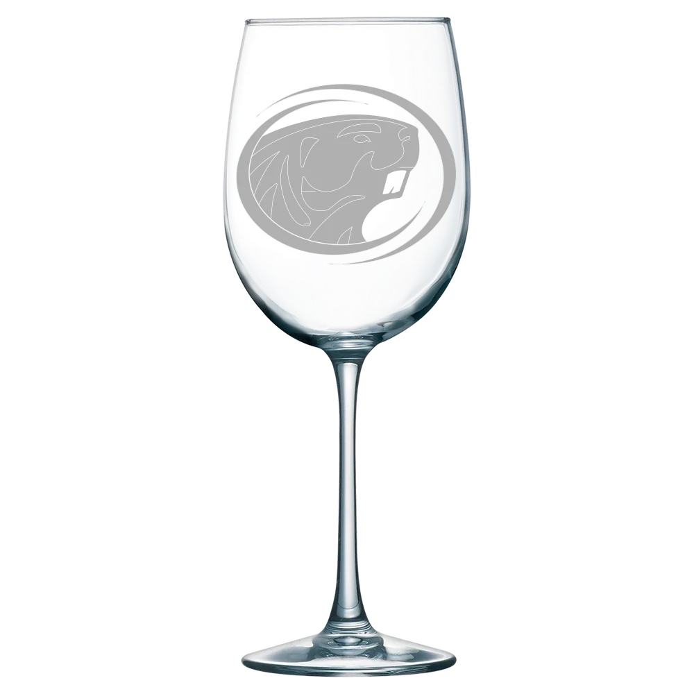 Bemidji State University Polar Camel 19 oz. Wine Glass
