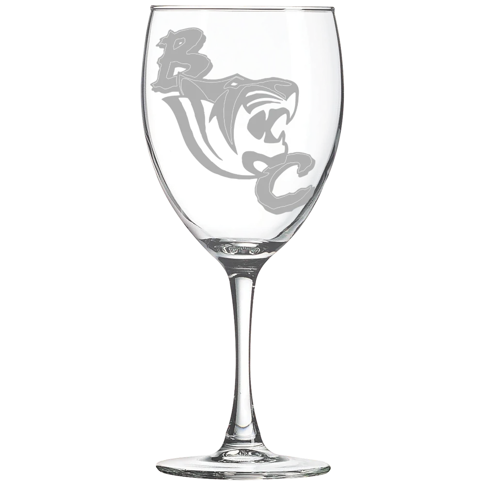 Benedict College Polar Camel 10 1/2 oz. Wine Glass