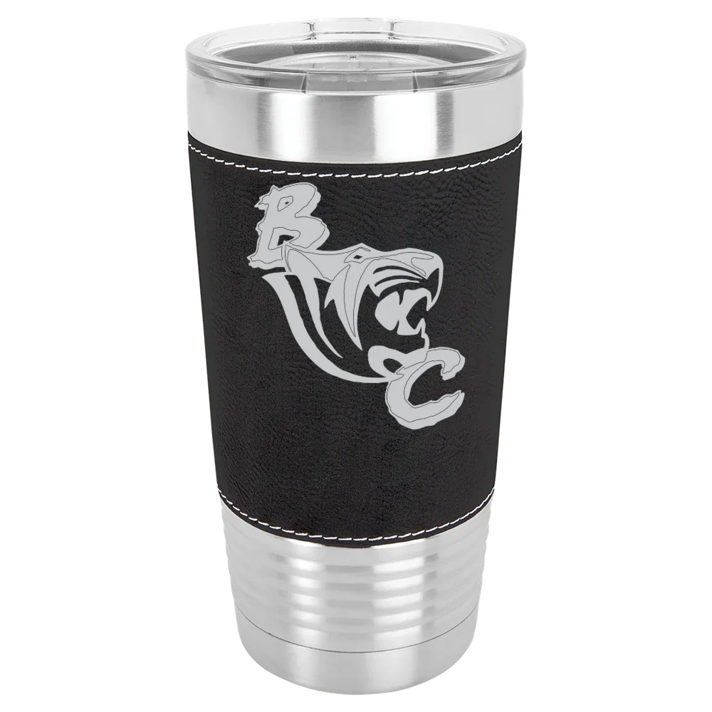 Benedict College Polar Camel 20 oz. Leatherette Grip Tumbler with Standard Lid